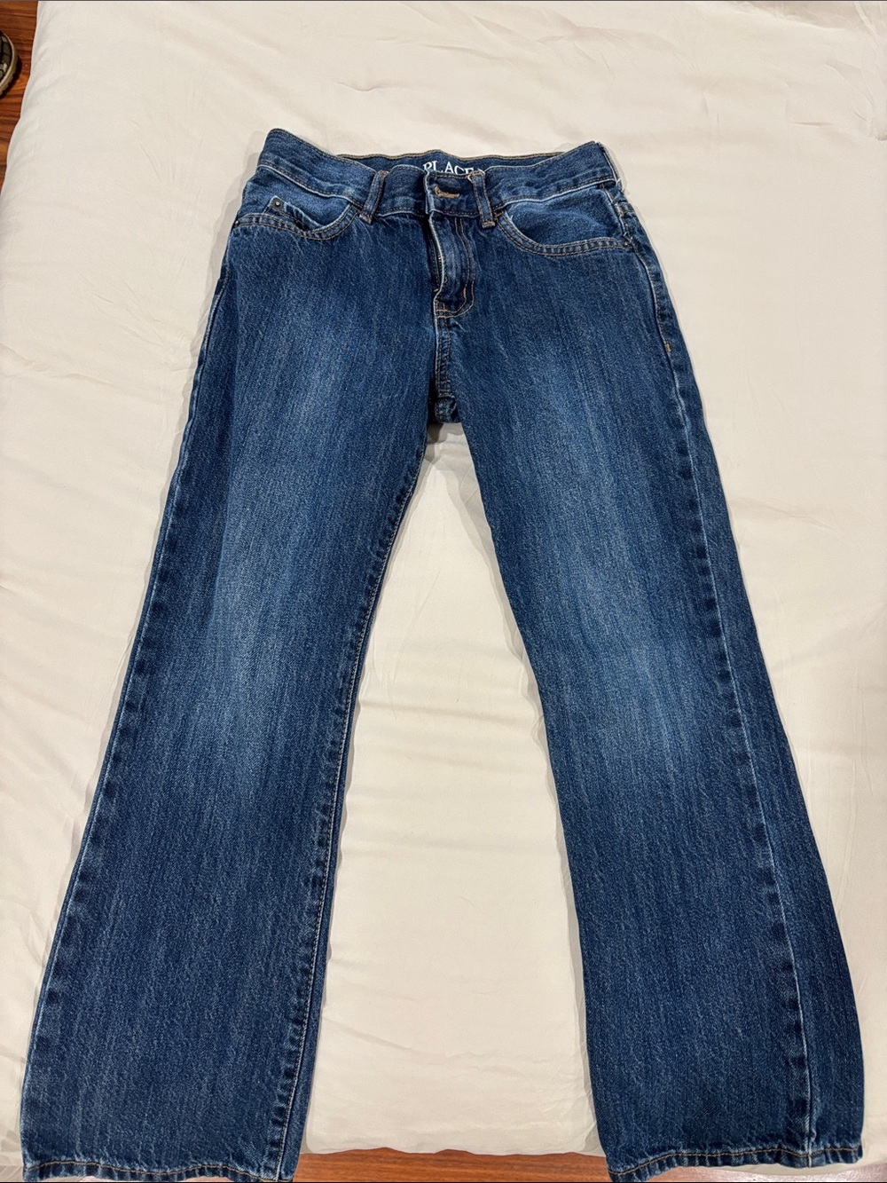The Children's Place Classic Blue Kid's Straight-Leg Jeans
